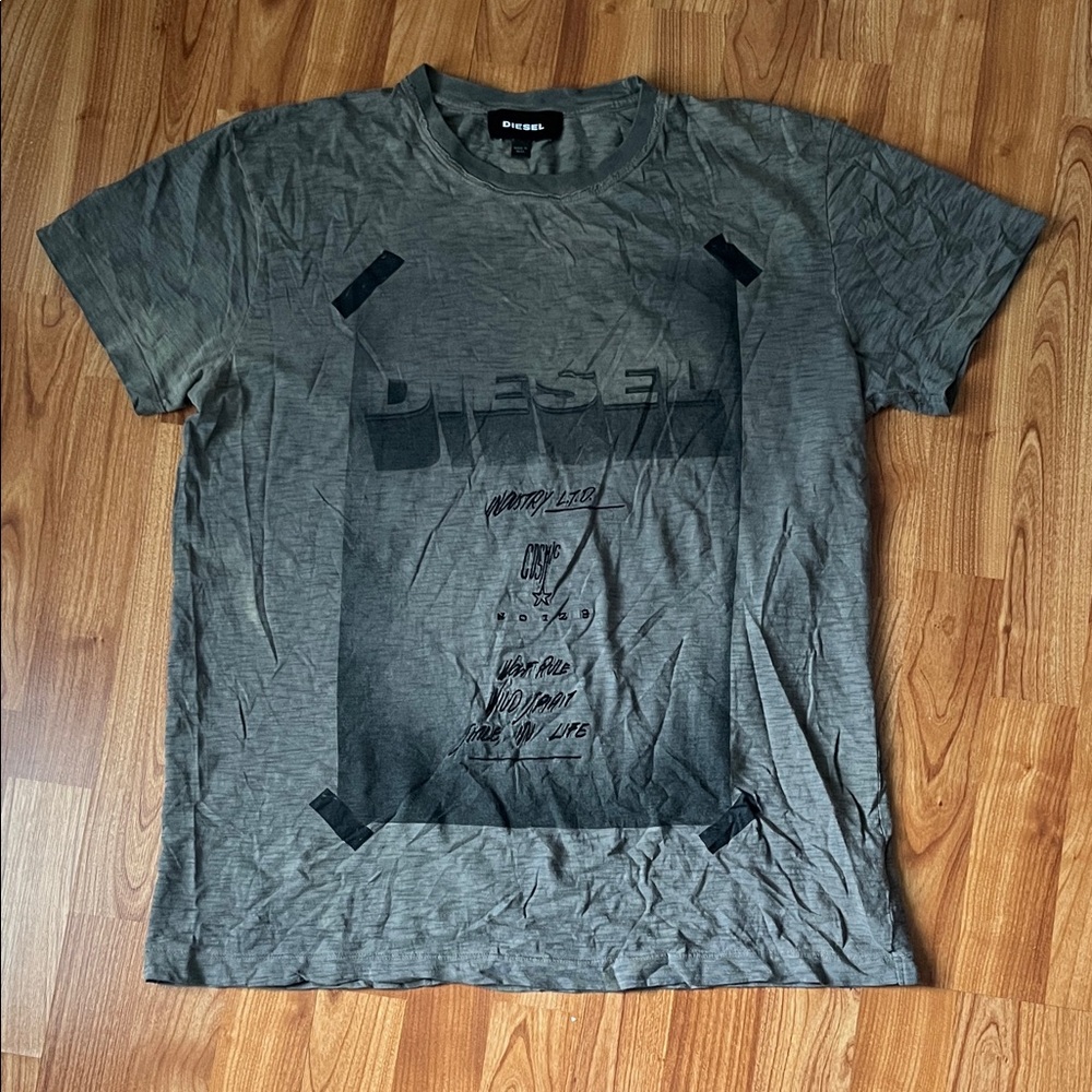 Diesel | Charcoal | Graphic | Men's Tee | L